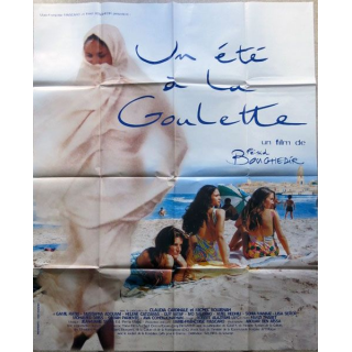 AFFICHE FILM : affiche de cinéma du film "Un été à La Goulette" de 1996 dimension 115 x 158 cm (E014)