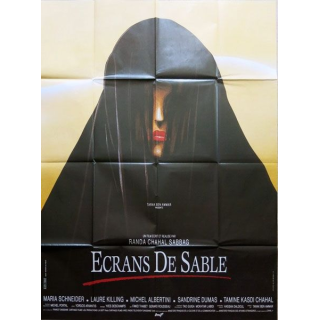 AFFICHE FILM : affiche de cinéma du film "Ecrans de sable" de 1992 dimension 115 x 158 cm (E014)