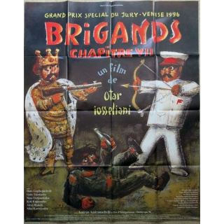 AFFICHE FILM : affiche de cinéma du film "Brigands, chapitre VII"  de 1997 dimension 115 x 158 cm (E014)