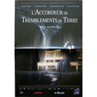 AFFICHE FILM : affiche de cinéma du film "L'Accordeur de tremblements de terre" 2006 dimension 40 x 60 cm (E015)