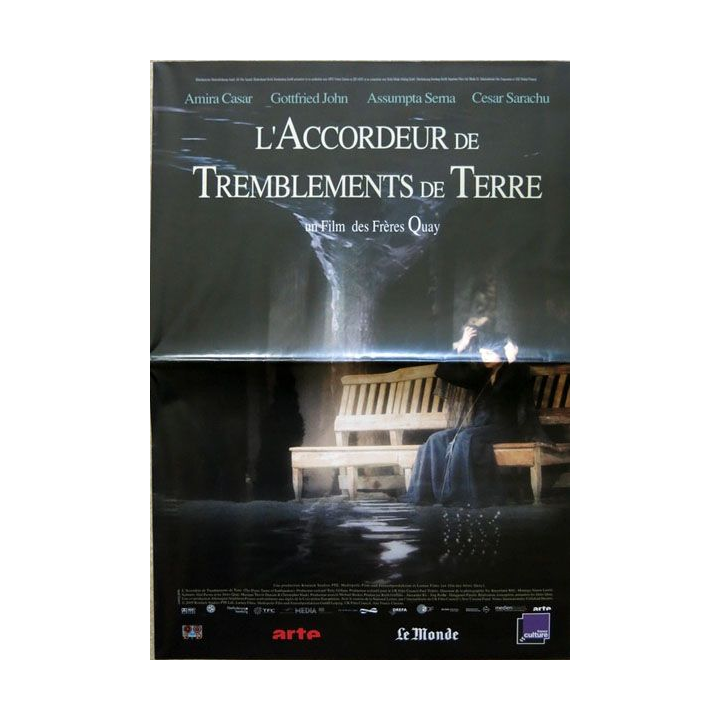 AFFICHE FILM : affiche de cinéma du film "L'Accordeur de tremblements de terre" 2006 dimension 40 x 60 cm (E015)