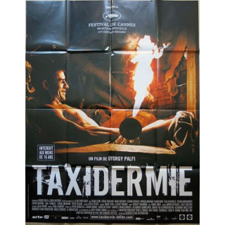 AFFICHE FILM : affiche de cinéma du film "Taxidermie" 2006 dimension 115 x 158 cm (E015)