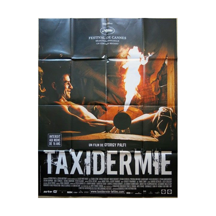 AFFICHE FILM : affiche de cinéma du film "Taxidermie" 2006 dimension 115 x 158 cm (E015)