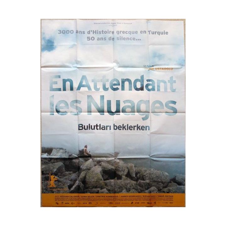 AFFICHE FILM : affiche de cinéma du film "En attendant les nuages" 2006 dimension 115 x 158 cm (E015)