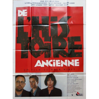 AFFICHE FILM : affiche de cinéma du film "De l'histoire ancienne" 2001 dimension 115 x 158 cm (E016)