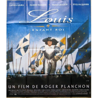 AFFICHE FILM : affiche de cinéma du film "Louis, enfant roi" 1993 dimension 115 x 158 cm (E016)