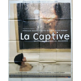 AFFICHE FILM : affiche de cinéma du film " La captive" dimension 115 x 158 mm (E016)
