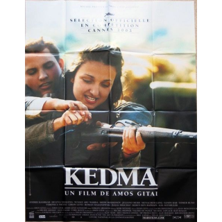 AFFICHE FILM : affiche de cinéma du film "Kedma" 2002 dimension 115 x 158 cm (E016)
