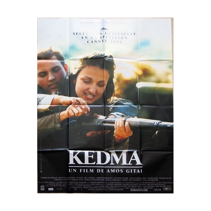 AFFICHE FILM : affiche de cinéma du film "Kedma" 2002 dimension 115 x 158 cm (E016)