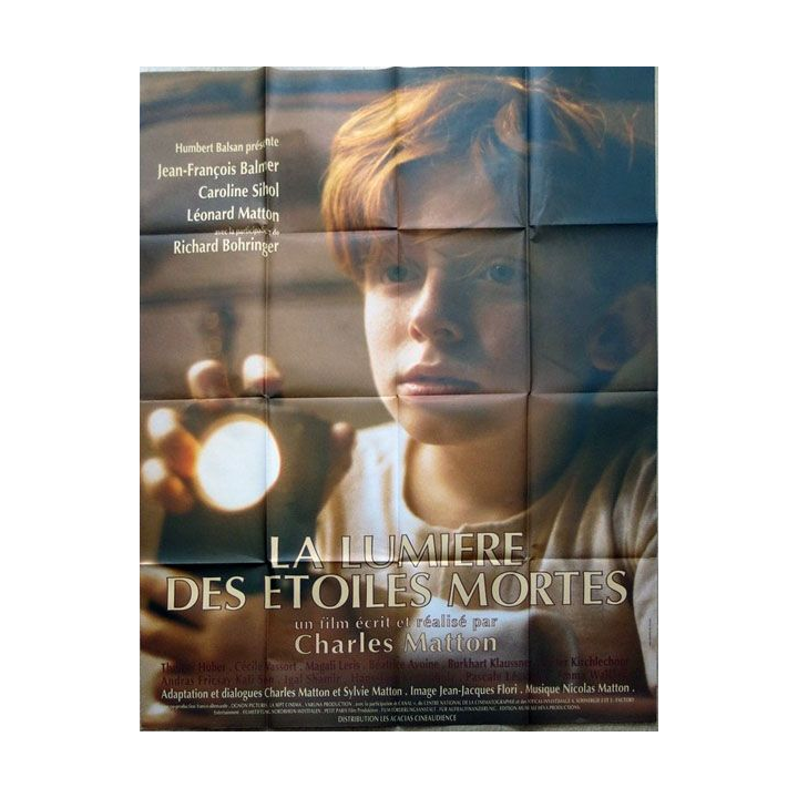 AFFICHE FILM : affiche de cinéma du film " La lumière des étoiles mortes " dimension 115 x 158 cm (E017)