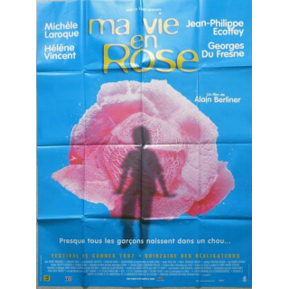 AFFICHE FILM : affiche de cinéma du film "Ma vie en rose" dimension 115 x 158 cm (E017)