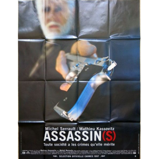 AFFICHE FILM : affiche de cinéma du film "Assassin(s)" 1997 dimension 115 x 158 cm (E017)