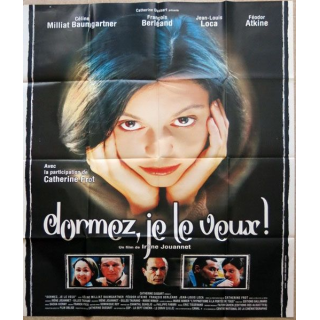 AFFICHE FILM : affiche de cinéma du film "Dormez je le veux" 1998 dimension 115 x 158 cm (E017)