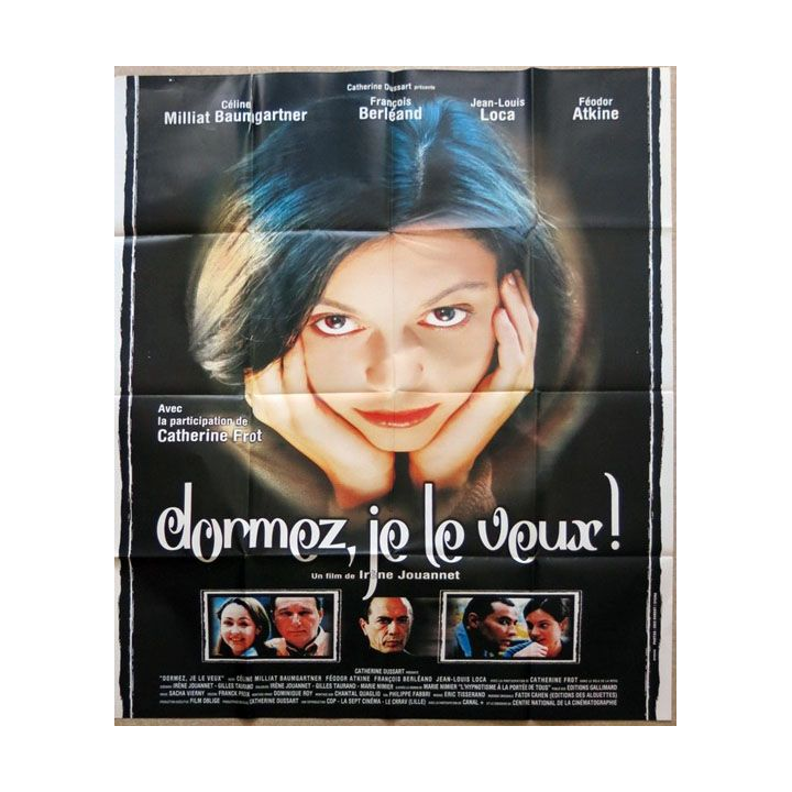 AFFICHE FILM : affiche de cinéma du film "Dormez je le veux" 1998 dimension 115 x 158 cm (E017)