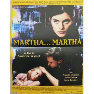 AFFICHE FILM : affiche de cinéma du film "Martha... Martha" de 2001 dimension 40 x 53,5 cm (E039)