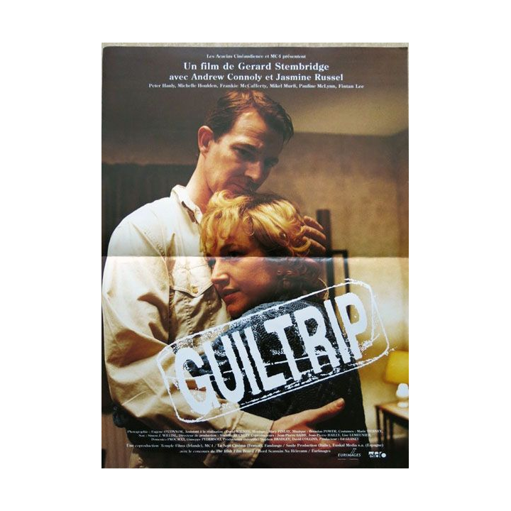 AFFICHE FILM : affiche de cinéma du film "Guiltrip" 1995 dimension 40 x 55 cm (E039)