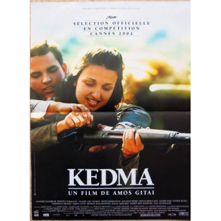 AFFICHE FILM : affiche de cinéma du film "Kedma" 2002 dimension 40 x 54,5 cm (E039)