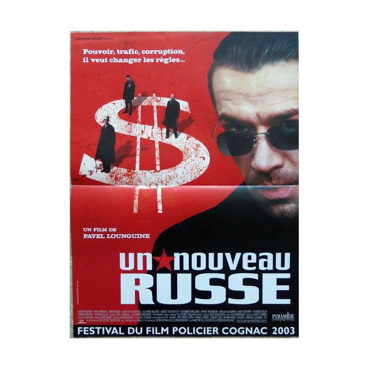 AFFICHE FILM : affiche de cinéma du film "Un nouveau Russe" 2003 dimension 40 x 54 cm (E039)