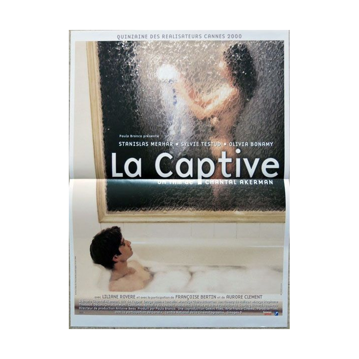 AFFICHE FILM : affiche de cinéma du film " La captive " dimension 40 x 54 cm (E039)