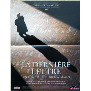 AFFICHE FILM : affiche de cinéma du film "La dernière lettre" 2002 dimension 40 x 53 cm (E039)