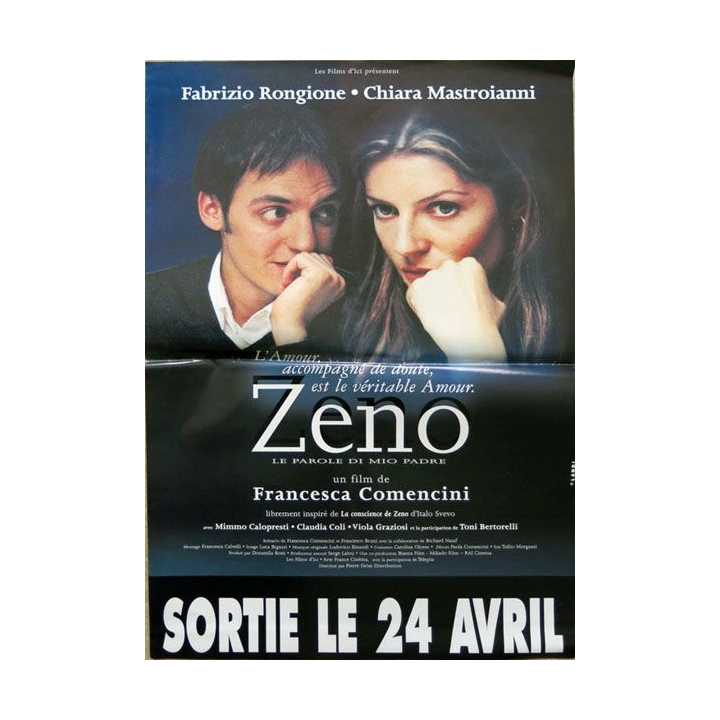 AFFICHE FILM : affiche de cinéma du film "Zeno" 2002 dimension 40 x 61 cm (E039)