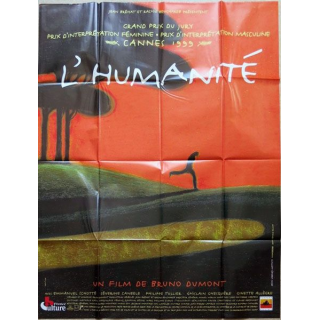 AFFICHE FILM : affiche de cinéma du film "L'Humanité"de 1999 dimension 115 x 158 cm (E037)