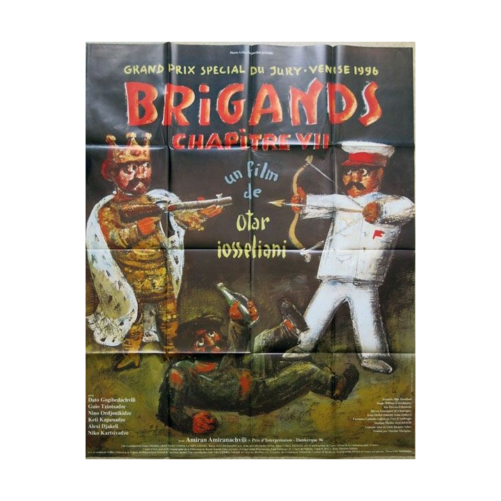 AFFICHE FILM : affiche de cinéma du film "Brigands, chapitre VII"  de 1997 dimension 115 x 158 cm (E014)