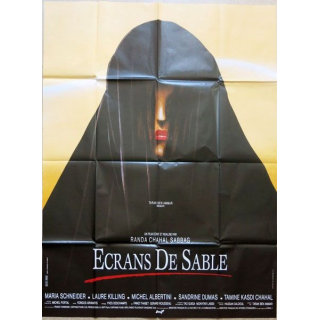 AFFICHE FILM : affiche de cinéma du film "Ecrans de sable" de 1992 dimension 115 x 158 cm (E037)