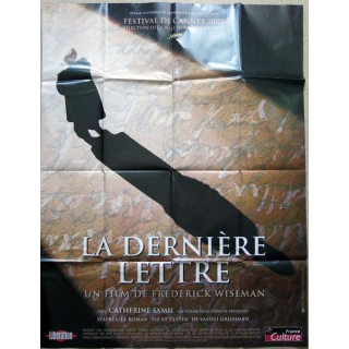 AFFICHE FILM : affiche de cinéma du film "La dernière lettre" de 2002 dimension 115 x 158 cm (E007)