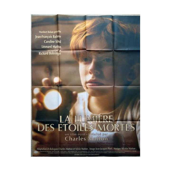 AFFICHE FILM : affiche de cinéma du film " La lumière des étoiles mortes " dimension 115 x 158 cm (E017)