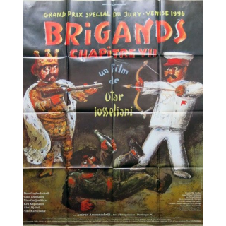 AFFICHE FILM : affiche de cinéma du film "Brigands, chapitre VII"  de 1997 dimension 115 x 158 cm (E037)