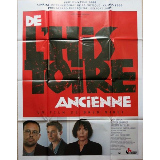 AFFICHE FILM : affiche de cinéma du film "De l'histoire ancienne" 2001 dimension 115 x 158 cm (E038)