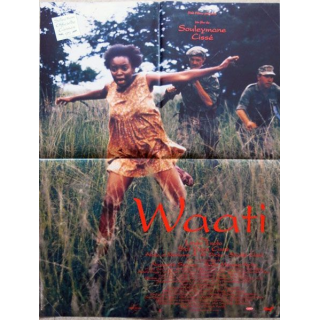AFFICHE FILM : affiche de cinéma du film "Waati" 1995 dimension 60 x 80 cm (E038)