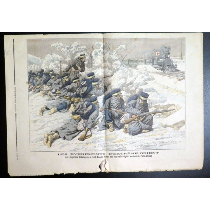 Le petit journal N° 705 du dimanche 22 mai 1904 Révolte d'aveugles