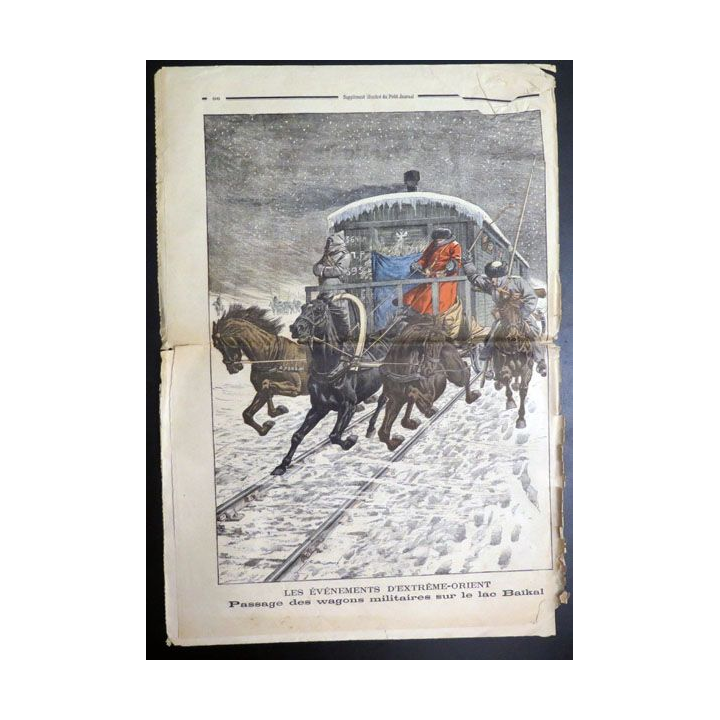 Le petit journal supplément illustré N° 696 du dimanche 20 mars 1904