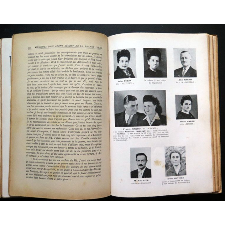Comment meurt un réseau Juin 1943 de Rémy Ed Raoul Solar dédicacé 