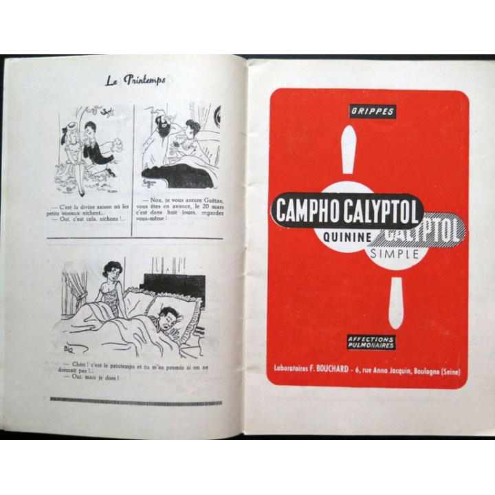 Divertissements n° 3 mars 1955 Ad usum medicorum