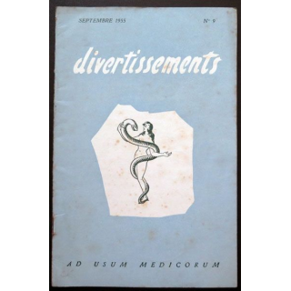 Divertissements n° 9 septembre 1955 Ad usum medicorum
