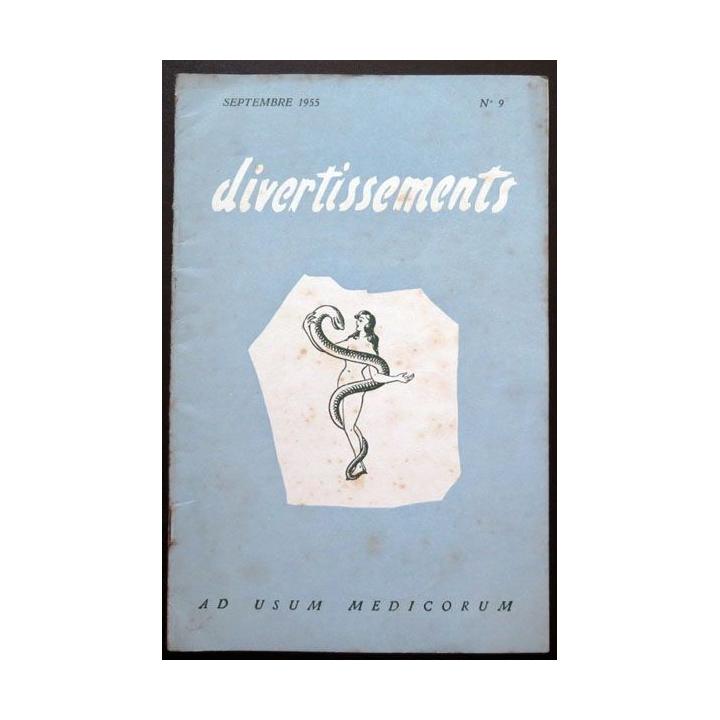 Divertissements n° 9 septembre 1955 Ad usum medicorum
