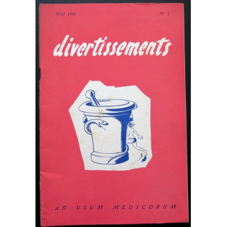 Divertissements n°5 mai 1955 Ad usum medicorum 