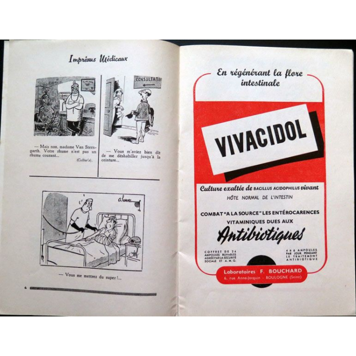 Divertissements n°5 mai 1955 Ad usum medicorum 