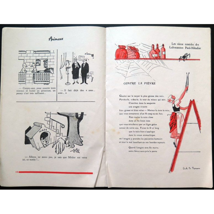 Divertissements n° 10 Octobre 1953 Ad usum medicorum