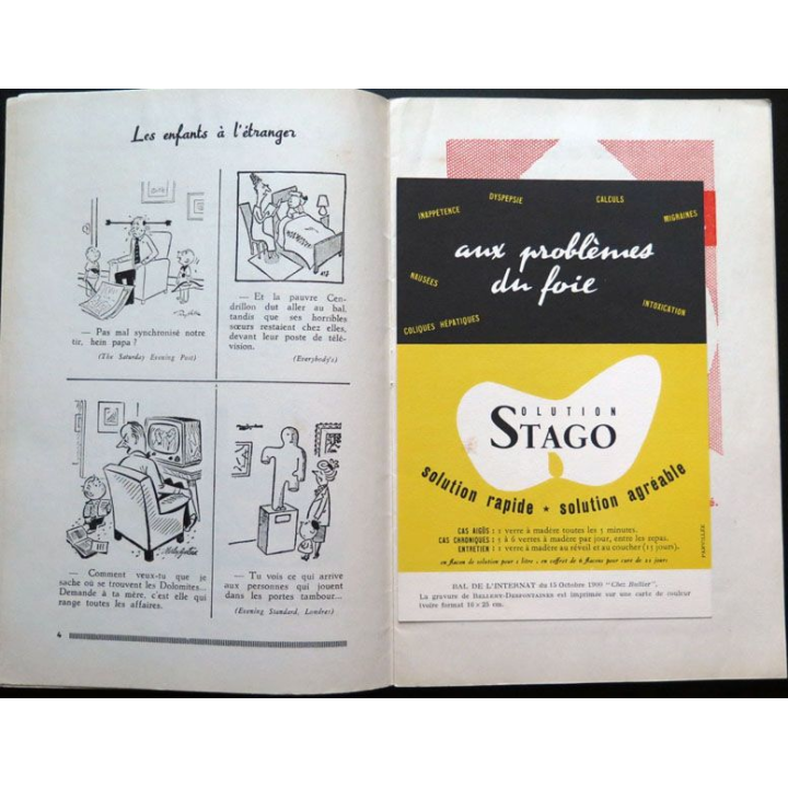 Divertissements n°5 mai 1954 Ad usum medicorum 