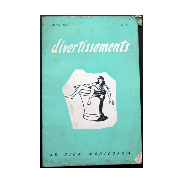 Divertissements n° 8 - août 1957 - Ad usum medicorum 