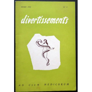 Divertissements n° 3 mars 1954 Ad usum medicorum