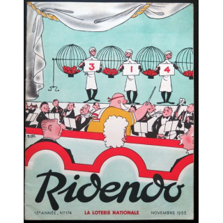 Ridendo n° 174 - novembre 1953 Humour La Loterie nationale 
