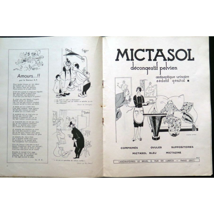 Ridendo n° 174 - novembre 1953 Humour La Loterie nationale 