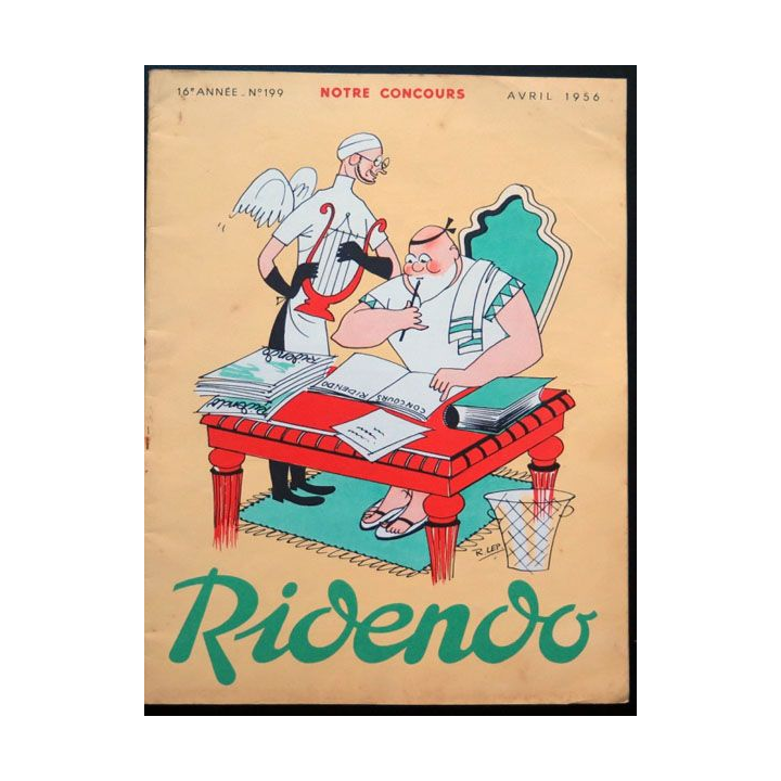 Ridendo n° 199 - Avril 1956 Humour Notre concours