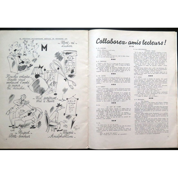 Ridendo n° 169 - Avril 1953 Humour le retour des Hirondelles