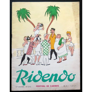 Ridendo n° 210 - Mai 1957 Humour Festival de Cannes